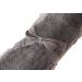 Shop Lills Dog Wadder - 100% Organic Cotton Bathrobe | Extra Absorbent Stone Gray | XXS (40 cm Back Length) - Buy Online on GoSupps.com