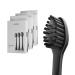 Zahnheld brush head Basic medium |Replacement brushes |Medium -hard alternating heads for Gero Schallzahnbrush |Effective cleaning |In pap Packaging 9 pieces (1 pack) black