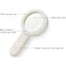 Magnifying Glass 30 Times Magnifying Glass 12 LED Lights Optical Glass for The Elderly Good Times - Buy Online on GoSupps.com