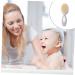Healeved 2pcs Baby Shampoo Set | Scalp Comb & Bath Cleaner Brush Combo for Kids | Infant Grooming & Hair Care Brushes - Buy Online on GoSupps.com
