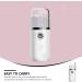 Baluue 2pcs Hydrating Instrument Portable Face Steamer Mini Sprayer Cool Spa Nano Face Steamer Abs White - Buy Online on GoSupps.com