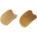 2Pcs Gua Sha Facial Tool Artificial Cow Horn Curved Design Gua Sha Facial Tool Improve Lymphatic Drainage Gua Sha Tool for Neck Back Hands Wrists Shoulders Feet - Buy Online on GoSupps.com