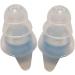Reusable High Fidelity Ear Plugs - 23dB Noise Reduction & Music Filter Earplugs for Concerts | High-Quality Hearing Protection (Blue - Buy Online on GoSupps.com