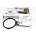 Magnifier Lighted Magnifying Glass Double Light Glass Lens Placed Hand-Held Large Mirror 45 Times Magnifying Glass Old Man Reading Lofty Ambition - Buy Online on GoSupps.com