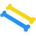 2 Pack Tongue Tip Trainer for Kids - Bone Shape Tongue Muscle Strengthening Device in Mixed Colors | GFRGFH - International Shipping Available - Buy Online on GoSupps.com