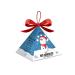 Gourmet du Village White Hot Chocolate Pyramid Ornament Snowman Poop