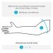 BraceAbility Bicep Band - Upper Arm Compression Sleeve for Tendonitis Treatment & Swelling Relief - One Size Fits All - Buy Online on GoSupps.com