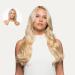 Stranded International 20 inch Fibre One Piece Curly Clip in Hair Extensions 1B Queen of the night - Buy Online on GoSupps.com