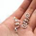 Vintage Silver Braid Hair Rings Cuffs | Dreadlock Beard Beads & Clips - Unisex Accessories for Hair - Buy Online on GoSupps.com