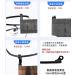 Universal Black Frame Glasses Legs - Replacement Spare Parts for Sunglasses & Eyeglasses | Lurrose - Buy Online on GoSupps.com