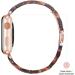 Art Tortoise Shell Resin Apple Watch Band - Compatible with Apple Watch Series 8/7/SE/6/5/4/3/2/1, 38mm/40mm/41mm - Buy Online on GoSupps.com