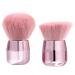 Makeup Powder Brushes Set Face Professional Mushroom Head Large Mineral Rose Gold 2PCS