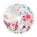Bamboo Nursing Pads (12 Pack) | Reusable & Washable | Babygoal Breastfeeding Pads with Wet Bag | New Mom Gift | 12NP02 01 Flowers-Plain Shape - Buy Online on GoSupps.com
