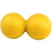 Buy Sewoart Full Body Massage Device - Rolling Ball & Vibration Roller for Ultimate Foot Relief | Foam Muscle Massage Balls | Double Ball Yellow Yoga Roller - Buy Online on GoSupps.com
