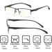 GHARAZ Progressive Multifocus Men's Reading Glasses - Photochromic Metal | 2.0+ Black Reading Aid - Buy Online on GoSupps.com