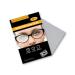 Anti-Fog Cloth Lens Cloth (2 Pack) - Reusable Microfiber Cleaning Cloth for Eyeglasses Lenses and Smart Phone Electronic Screens - 300 Uses per Cloth