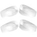NOLITOY 6 Pairs Heightening Insoles - Gel Heel Lift Inserts for Men | Comfort & Height Increase Shoe Cushions - Buy Online on GoSupps.com