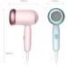 Professional Ionic Hair Dryer 550W Travel Hairdryers Hair Dryer for Children 2 Speeds Overheating Protection Low Noise Low Radiation Best Gift for Students Friends for PortableTravel Home Use Pink - Buy Online on GoSupps.com