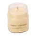 Meditation Soy Wax Candle Relaxing and Banishing Negative Energy Non-Toxic Handpoured Essential Oils Glass Jar Candle - Clean Burning Long Lasting Candles for Home Scent (Vetiver+Cedarwood) Vetiver + Cedarwood