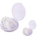 Mxrfactory teeth prosthesis Temporary cosmetic silicone top below snap on prosthesis cover smile veneers teeth instant tooth repair kit care oral whitening prostheses portable men and women 7 pairs