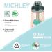 MICHLEY 16oz Water Bottle with Straw for Toddlers 3+ Years - Orange Lion - Buy Online on GoSupps.com