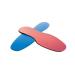 Poron Full Length Insoles | 100% Shock Absorbing | Blue (Medical Grade) Grey pink