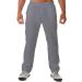 Men's Lightweight Linen Elastic-Waist Drawstring Pants - Summer Casual Loose Fit Beach Yoga Trousers with Pockets (X-Large, Gray) - Buy Online on GoSupps.com