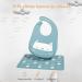 Yingjee 3 Pack Baby Bibs - Waterproof Silicone Bibs for Babies & Kids | Super Soft Lightweight & Safe | Travel-Friendly | 2 Colors Available - Buy Online on GoSupps.com