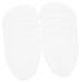 Clear Jel 10 Pairs Gel Cushions Foot Pads for Heels Foot Pads for Women Anti-Slip Insoles Gel Pads for Shoes Shoe Pads for High Heels Shoes Accessories High Heel Insoles Thicken