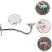 Ciieeo 2pcs Stainless Steel Soap Holder Soap Float Holder Wall Soap Holder Sink Sponge Holder Holder Kitchen Bar Soap Holder Earrings Holder Shampoo Bar Soap Dish - Buy Online on GoSupps.com
