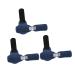 Lurrose 3pcs Toe Strap Finger Support Sleeve Finger Immobilizer Finger Splint Mallet Thumb Splint Thumb Brace Hammertoe Splint Toe Sprain Support Strap Sprained Toe Splint Finger Splints Blue 11.5X2.5CM
