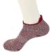 By The Clique 3 Pairs Premium Terry Cotton Towel Bottom Ankle Socks | Retro Style, Modern Fit, Arch Support | Gray, Orange, Maroon - Buy Online on GoSupps.com
