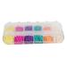 Verdant Touch Wooden Wedges Colorful Dental Care Interdental Composite 600 Count Toothpicks Interdental Brush Dental Floss Wedges