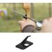 10pcs Black Plastic Arrow Rest Archery RH | Recurve Bow Accessory for Hunting and Target Shooting - Buy Online on GoSupps.com
