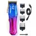 Hair Clippers Professional 390 Major Motor Adjustable Hair Clipper Men Rechargeable Electric Beard Hair Trimmer Cordless Hair Cut With Box