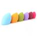 Makeup Sponge Set -6 Pcs Makeup Sponges Blender Blending Sponge Flawless for Liquid Cream and Powder Multi-colored Makeup Sponges and 1Extra Makeup Sponge Drying Rack Beveled Sides Sponge Bundle*6