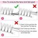 5D-D 07-9 Short Stem Eyelash Extensions - 0.07 D Curl Volume Eyelashes (12 Pieces) | Ready Compartment Pack for International Shipping - Buy Online on GoSupps.com