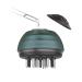 2 in 1 scalp massage brush and hair applicator bottle head massage clerk head massage brush scalp massager kimairay scalp massage brush for hair treatment medicine essential oil serum deep green