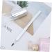Housoutil 3pcs Makeup Lip Brush Set - Professional Lip Applicator Kit with Small Mirrors for Lipstick & Lip Gloss - Travel-Friendly White Makeup Tools - Buy Online on GoSupps.com