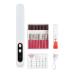 Xptieeck Electric LED Light 3 Gears Nail Drill Multifunctional Manicure Instrument for Home