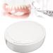 Ververt Touch Denture Container | Eco-Friendly PP Prosthesis Cup for Seniors | Lightweight Portable Odorless & Safe - White - Buy Online on GoSupps.com