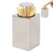 Holdes toothpasters automatic stainless steel container for storing toothpicks - press donor -toothpick boxes for at home bars clubs caf s