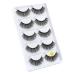 UAMOU Mink Eyelashes 10/50/100 Boxes Fluffy 3D Mink Lashes Makeup Natural Long Volume False Eyelashes Bulk Faux Cils Custom Cheerfully (Color : 5 Pairs X25 Size : 50 Boxes)