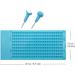 Buy Blue Plastic Braille Board 9x28 with 2 Styluses - International Shipping Available - Buy Online on GoSupps.com