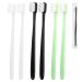 Fluhaw toothbrush extra switch (6 pack) for sensitive gums and sensitive teeth hand toothbrush micro-nano toothbrushes with 20 000 ultra-wicked dental bristles