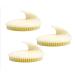 Scalp Scrubber Brush |Silicone Scalp Scrubber |Scalp Brush Shampoo Hair Massage Tool Travel Friendly Soft Teeth Gentle Massage Shampoo Brush for Deap Cleansing Peeling Relaxation 3 PCs