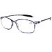 DOOViC Blue Light Filter Computer Reading Glasses for Unisex TR259-C (9 Colors) C9 Gray Tortoiseshell 2.5 x