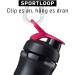 BlenderBottle SportMixer Tritan 590ml - BPA-Free Black/Pink Protein Shaker & Water Bottle for Fitness Shakes - Buy Online on GoSupps.com