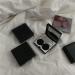 Buy Miedeon Contact Lens Container Set - 4 Travel Cases with Mirror | Mini Accessories for Contact Lenses (Black) - Ideal for Easy International Shipping - Buy Online on GoSupps.com