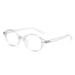 Cyxus Blue Light Filter Glasses Without Prescription Men Women Fashion Computer Safety Glasses Screen Glasses Gaming Glasses 8162 White